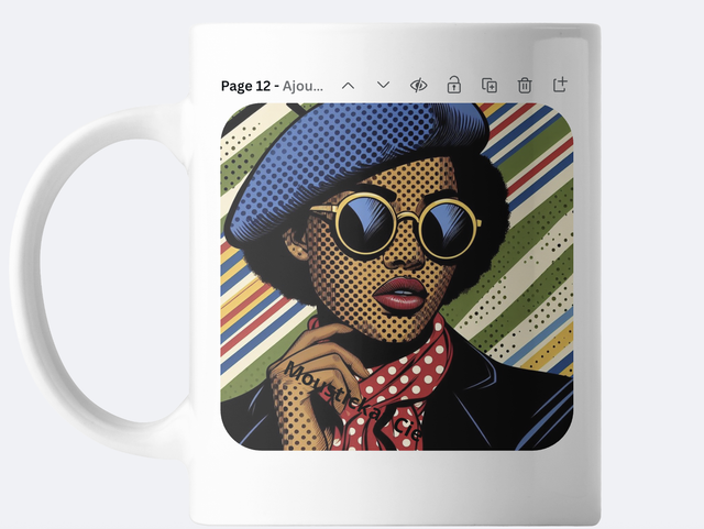 Mug Collection Rétro &quot; Rétro Tree&quot; 