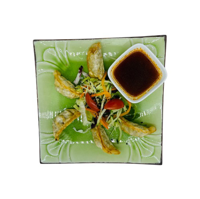 023.1  Gebratene Teigtaschen  Veggie (5 Stück)