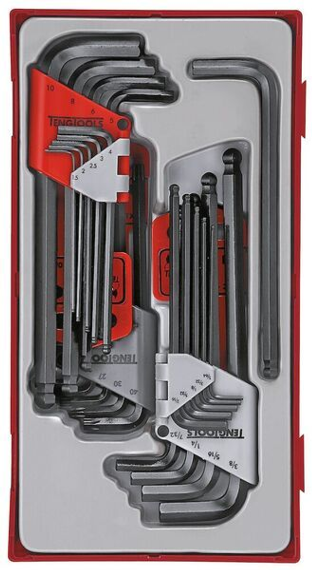 Ball Point Hex &amp; TX Key Set TT1 28 Pieces