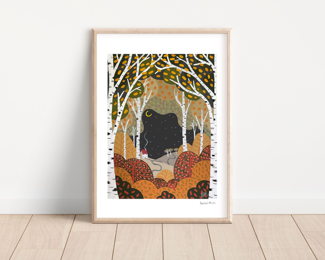 Signed A3 Print of Nelly’s House