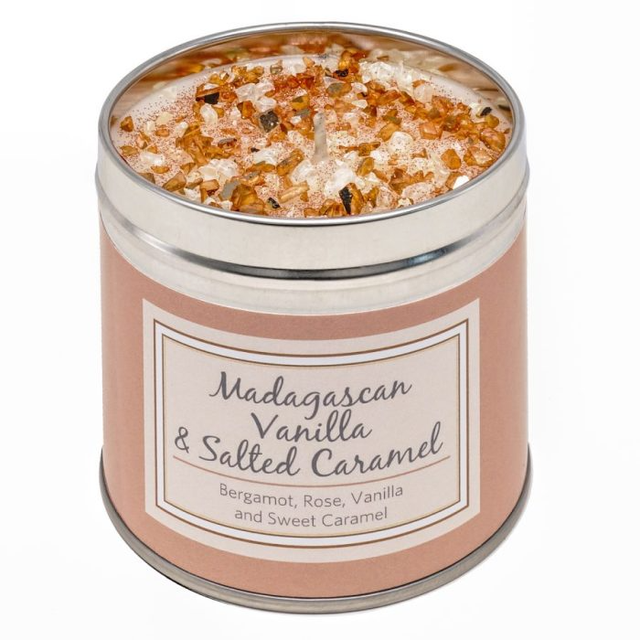 Madagascan Vanilla and Salted Caramel Candle