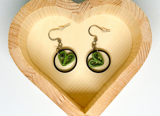 Boucles d'oreilles Coeurs d'Amour