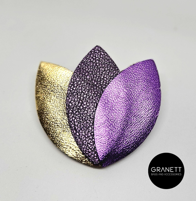 FLORENCE kitűző lila