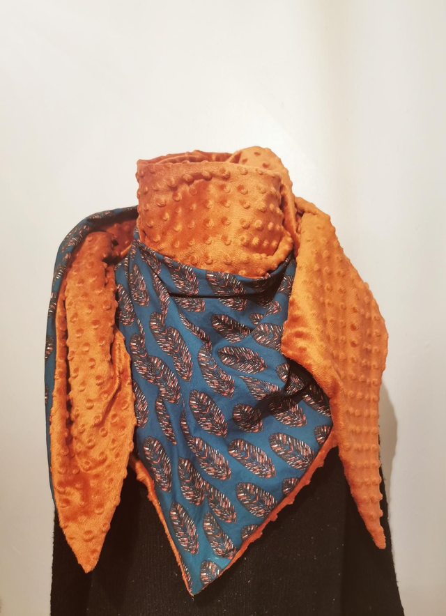 Chèche XXL Plume