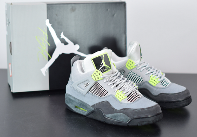 Nike Air Jordan 4 LE Air Max 95 neon