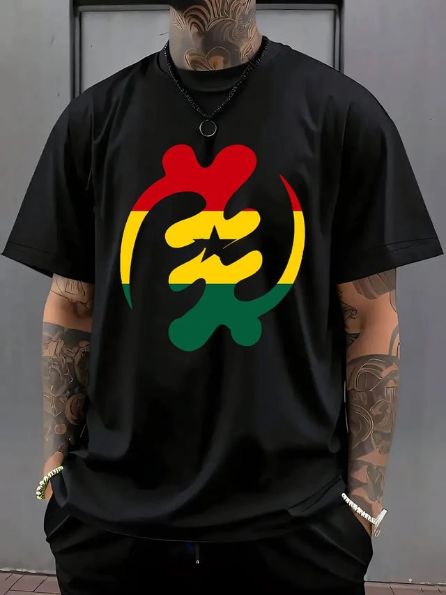 Men's Ghana-Inspired Graphic T-Shirt