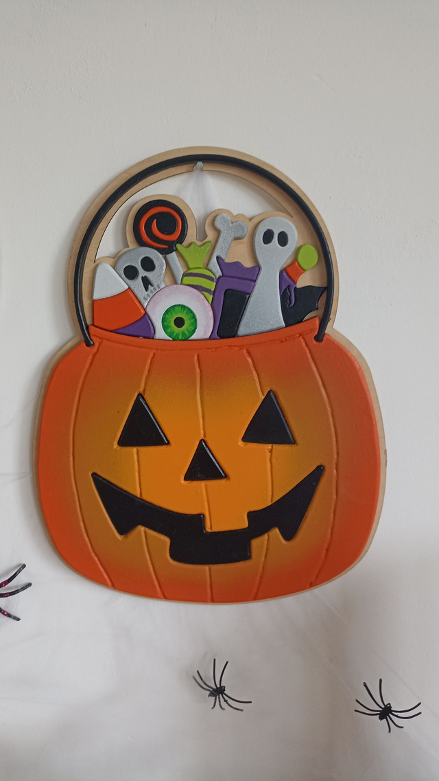 Plaque décorative Seau à bonbons