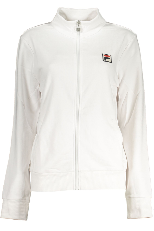 FILA FELPA CON ZIP DONNA BIANCO
