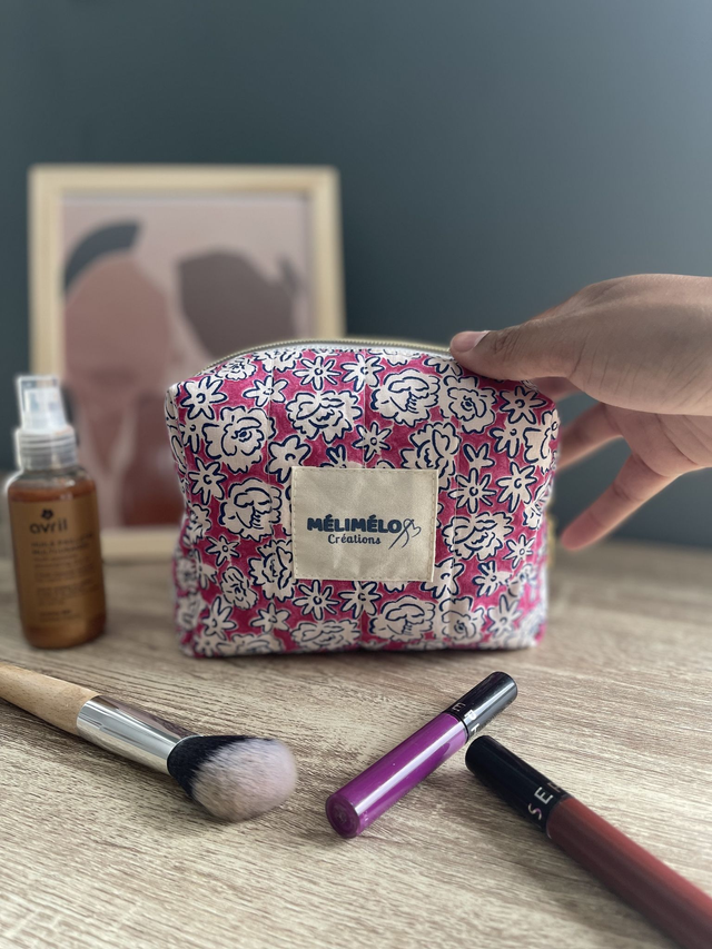 Flower Power - 🪷Trousse de toilette format essentiel