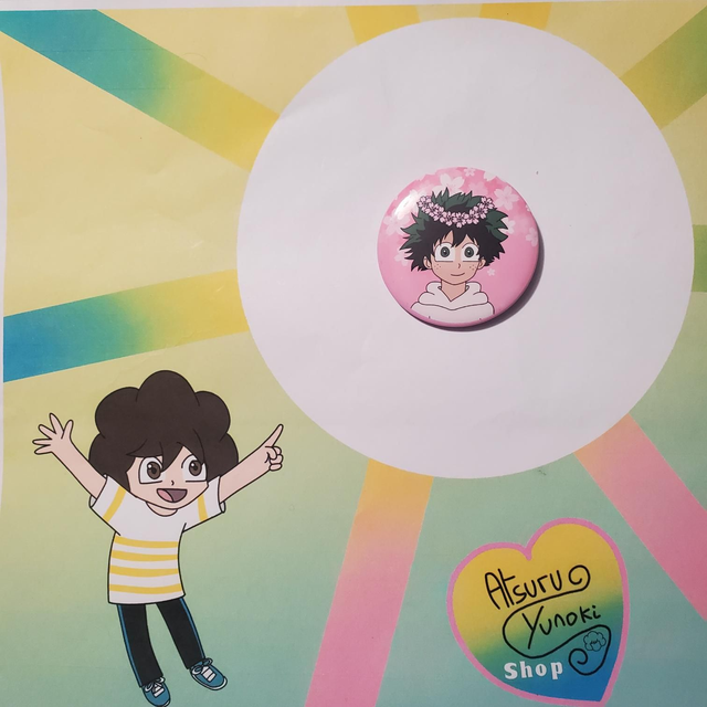 Izuku / MHA / Sakura Badges / Serie 1 / (Design by Atsuru_Yunoki (me) )