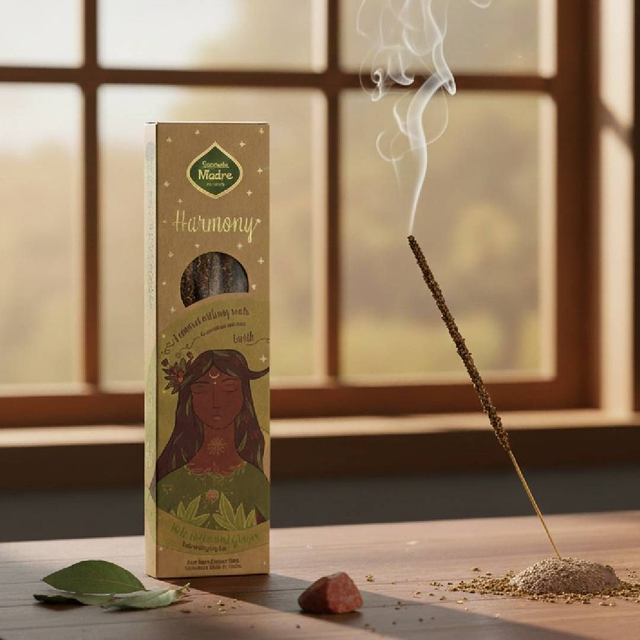 Bastoncini Incenso Sagrada Madre 5 elementi Terra 