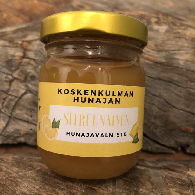 Sitruunainen hunajavalmiste