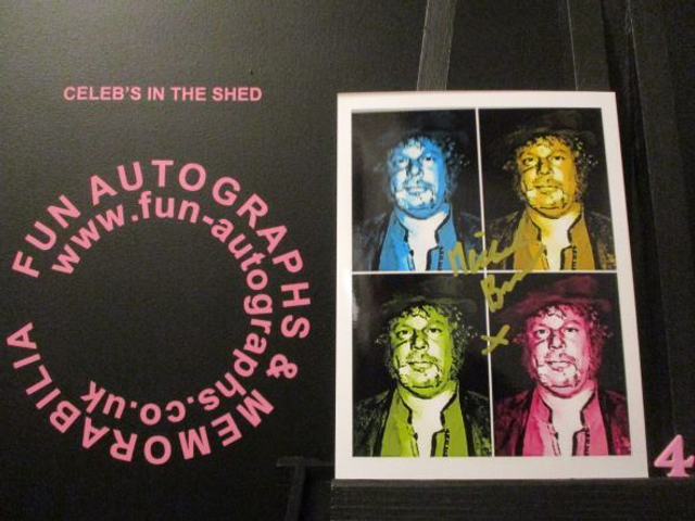 Michael Barber Authentic Autographed 6x4.5 Pop Art Limited Edition (4)