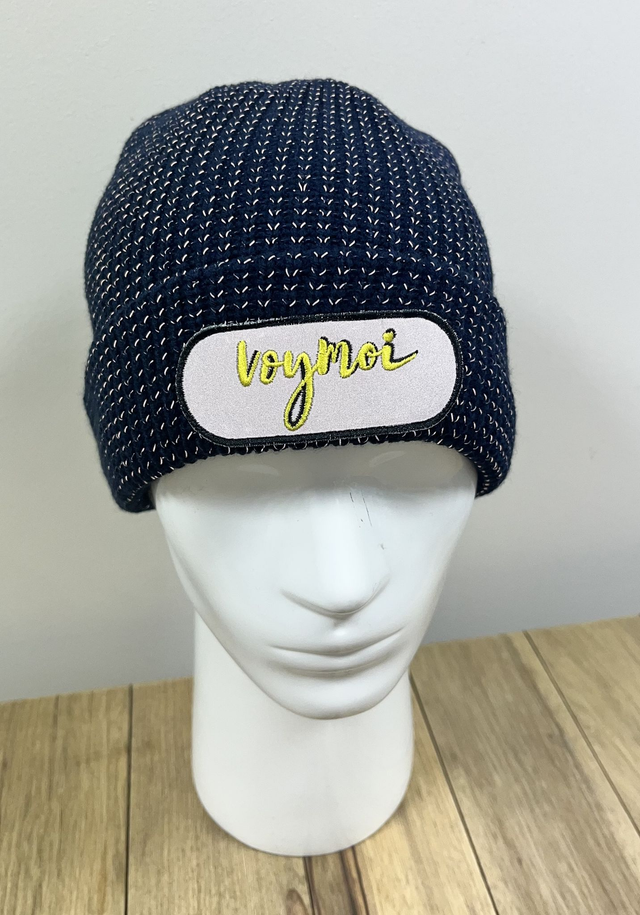 Bonnet maille réfléchissante