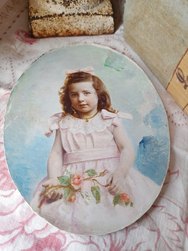 Portrait ancien fillette
