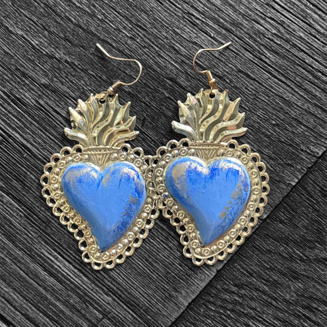 Orecchini cuore sacro Ottanio 25LN-10