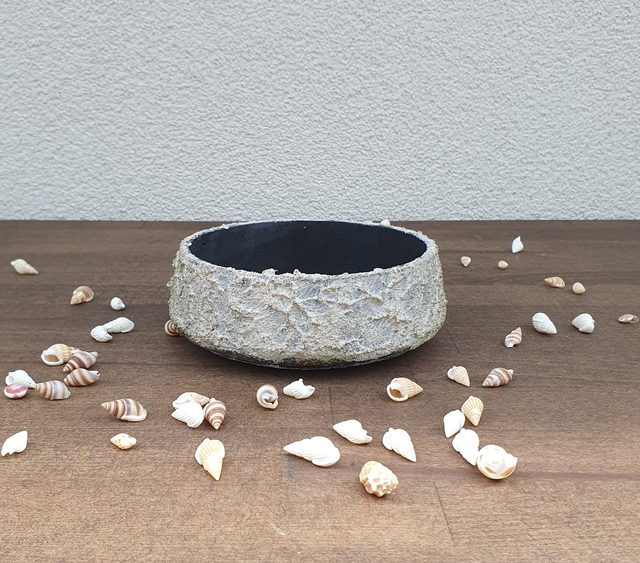 Szűkített tál - rusztikus