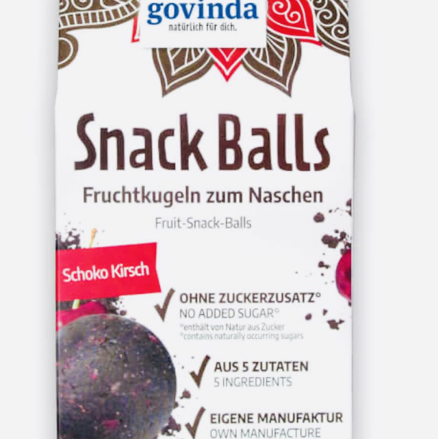 Énergie balls choco cerise 