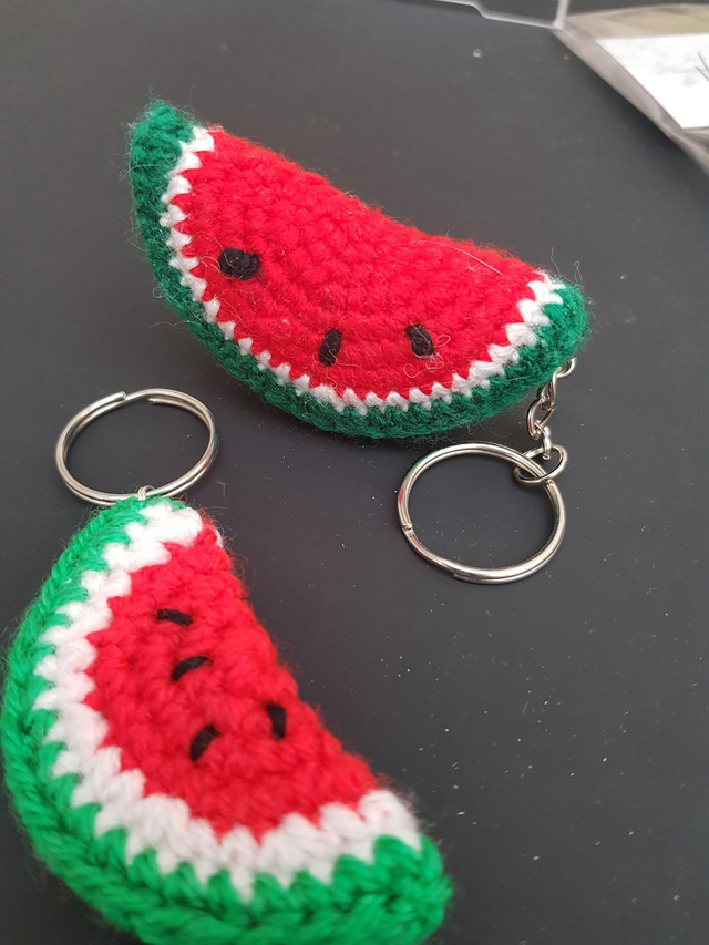 Watermelon Key rings