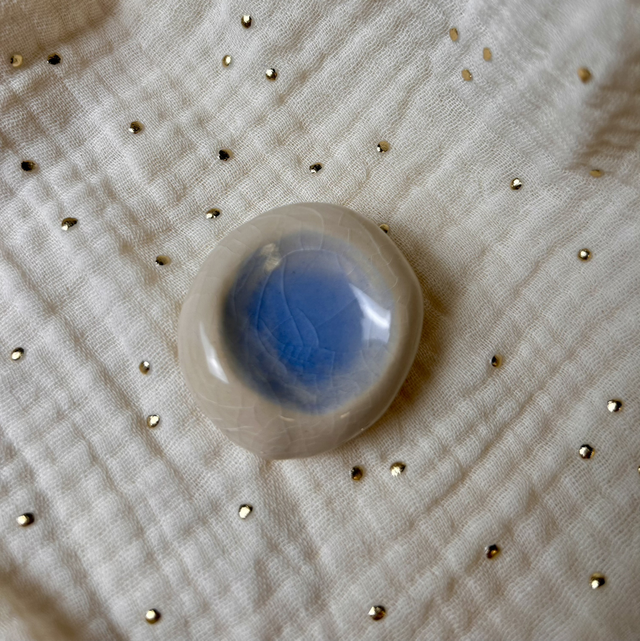 Pierre d’apaisement bleue claire
