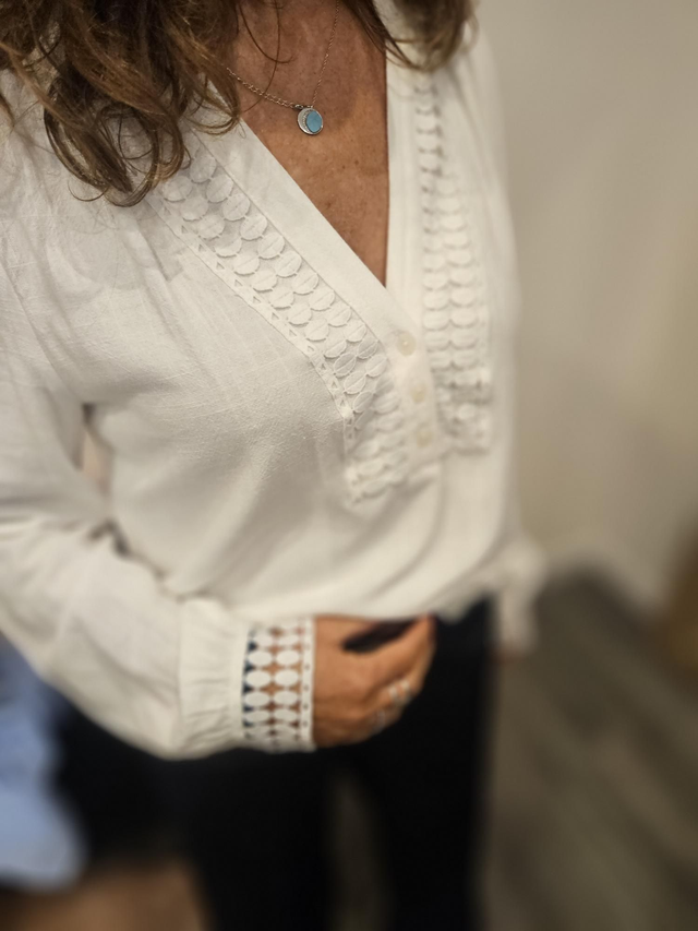 Blouse blanche 