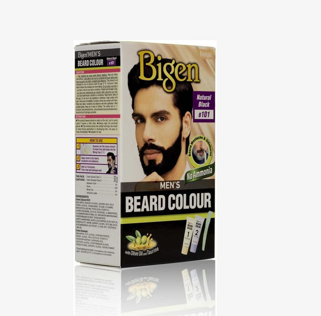Bigen Men’s Beard Colour - B101 - Natural Black