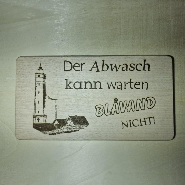 Der Abwasch kann warten - Blåvand nicht