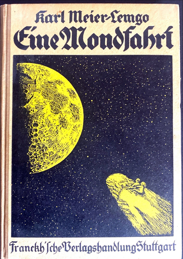 Buch Antik, Eine Mondfahrt