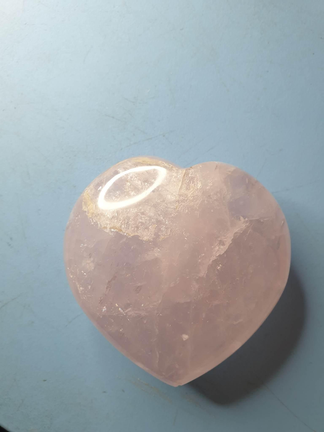 Coeur Quartz Rose