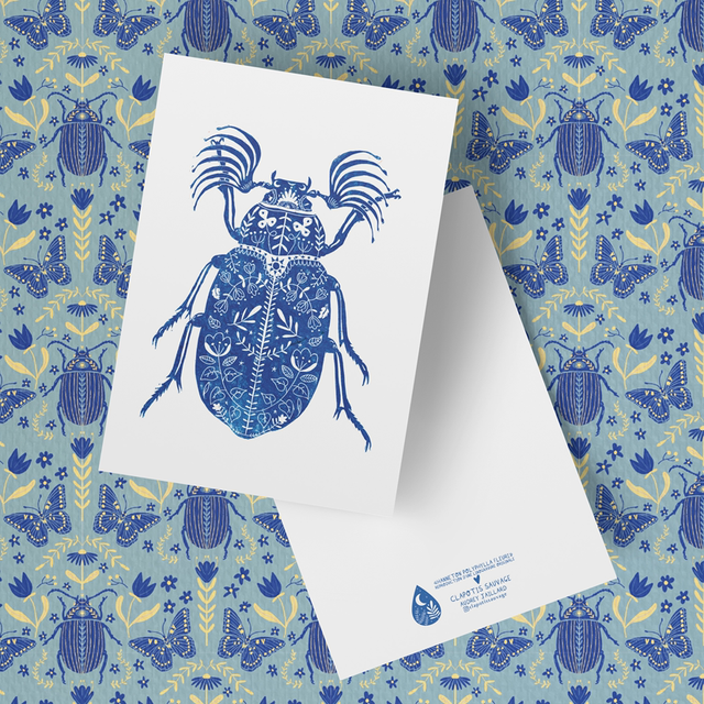 Carte Le hanneton pollyphylla