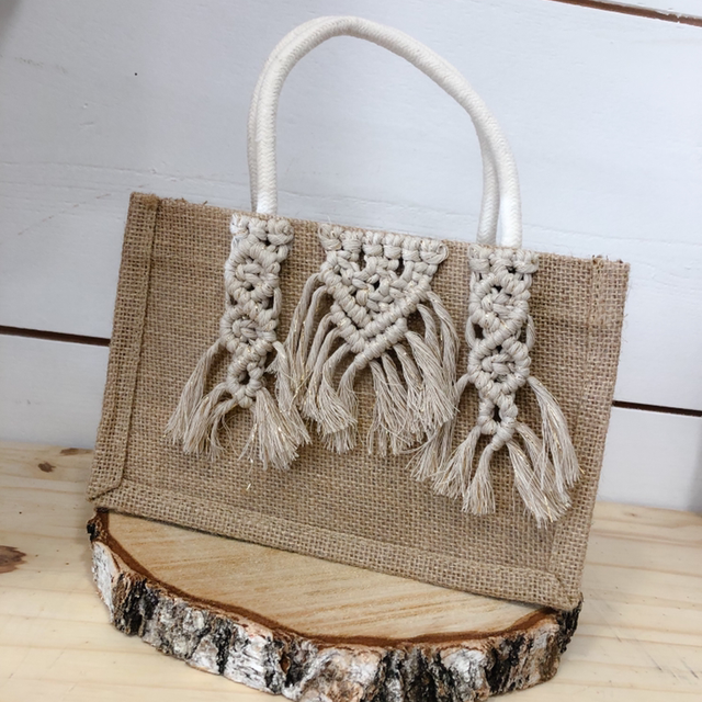 Sac macramé 