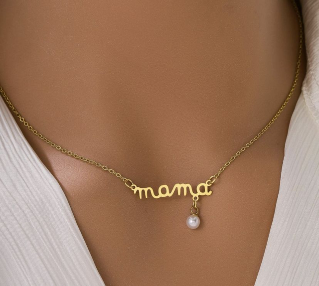 Collier mama perle