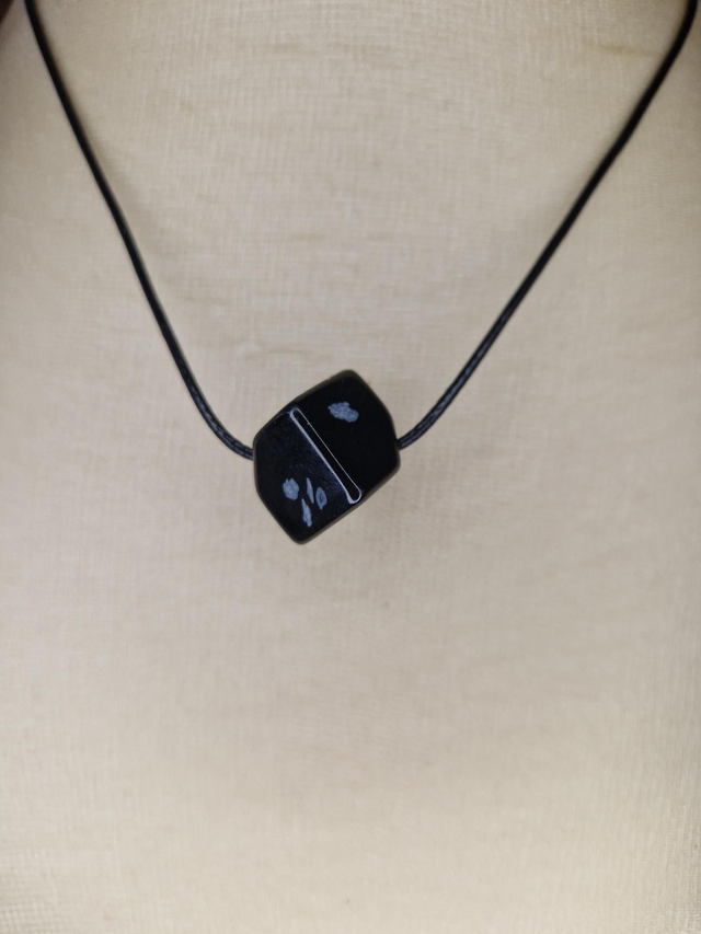 Obsidienne flocon de neige / 005