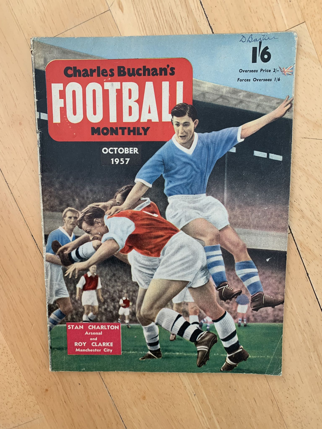 CHARLES BUCHAN'S Football Monthly October 1957