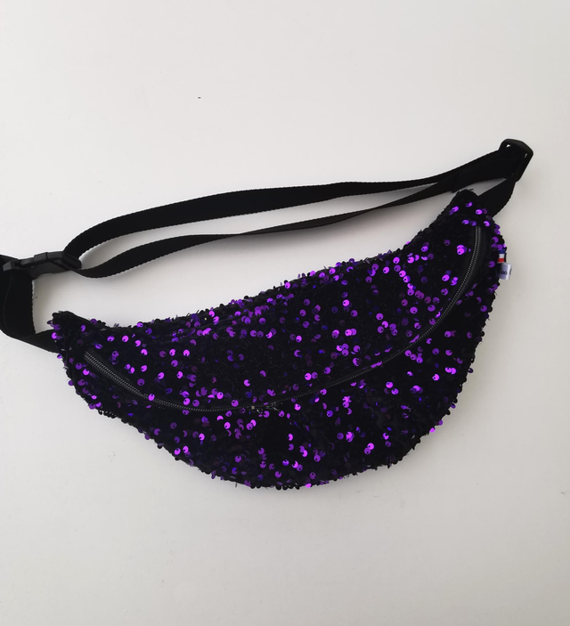 Banane LOUISE sequin violet 