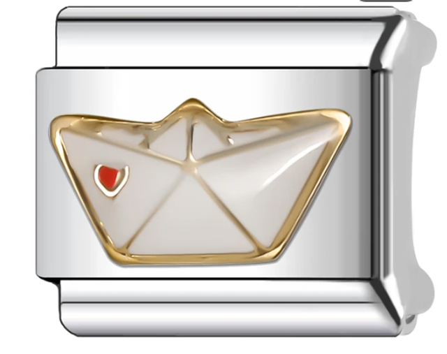 Charm Barco de papel