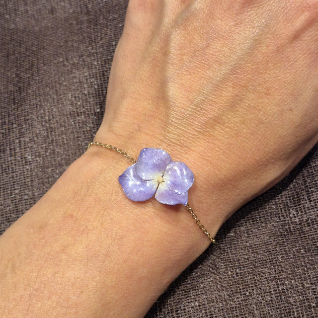 Bracelet Hortensia – Acier inoxydable doré