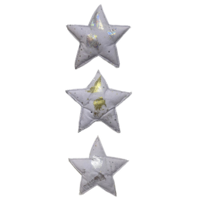 Silver Tree Topper Star