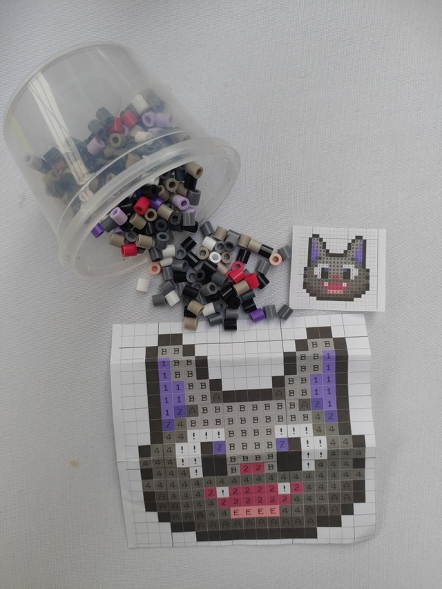 Kit perles à repasser Chichi