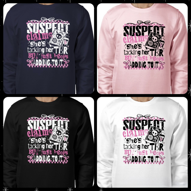 Sweatshirt - Suspect TBR 