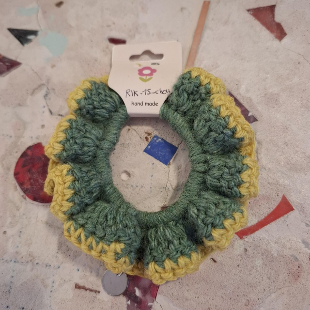 Rik-15 chouchou kaki jaune 