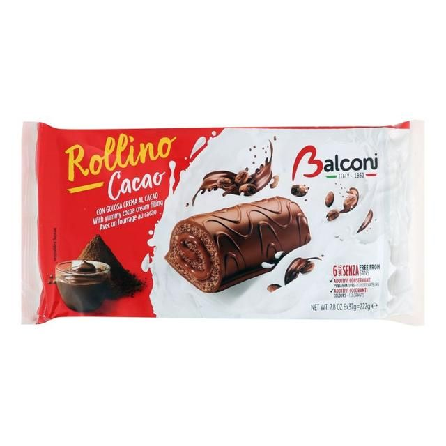 Balconi Rollino Cacao With Yummy Cocoa Cream
