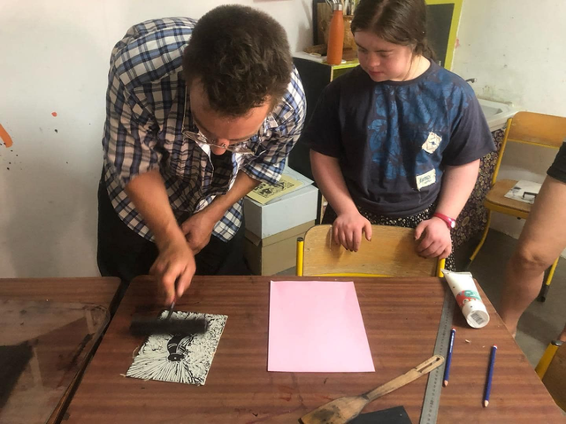  Linogravure - Le 18 juillet 2024