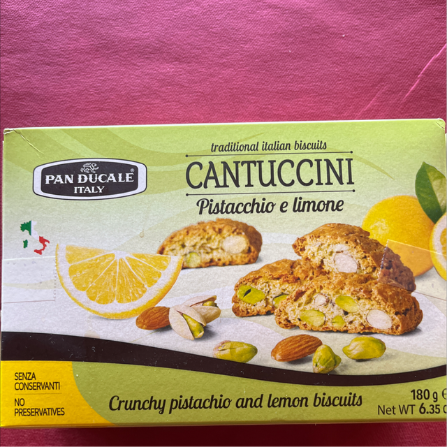 Cantucci Pistacchio E Limone