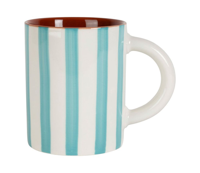 MUG ALARIA BLANC+TURQUOISE