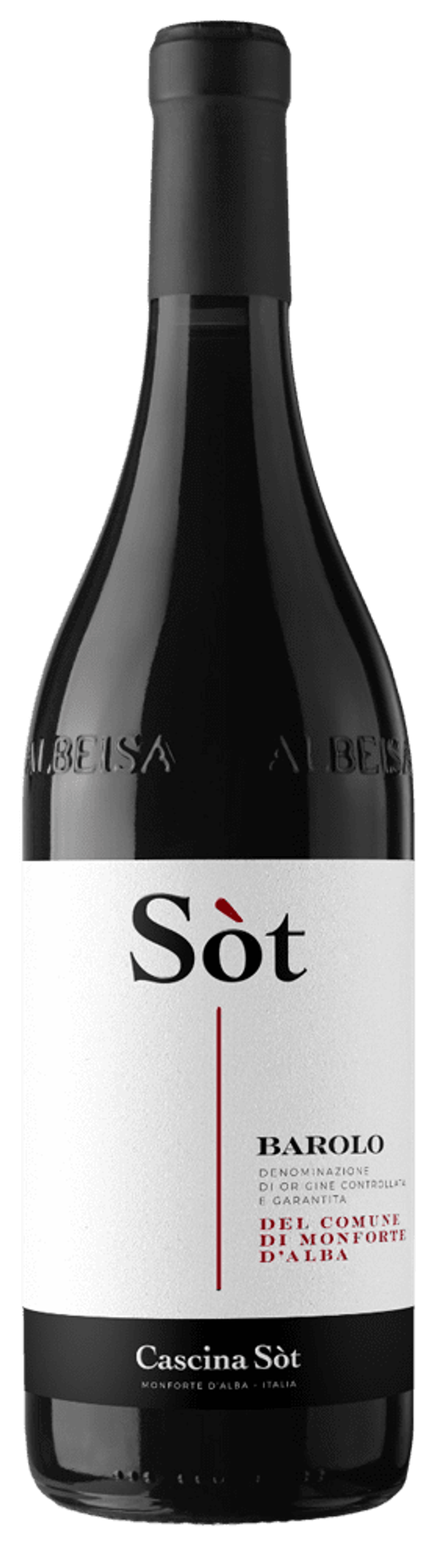 Barolo DOCG 2020 del comune di Monforte d'Alba 75 Cl