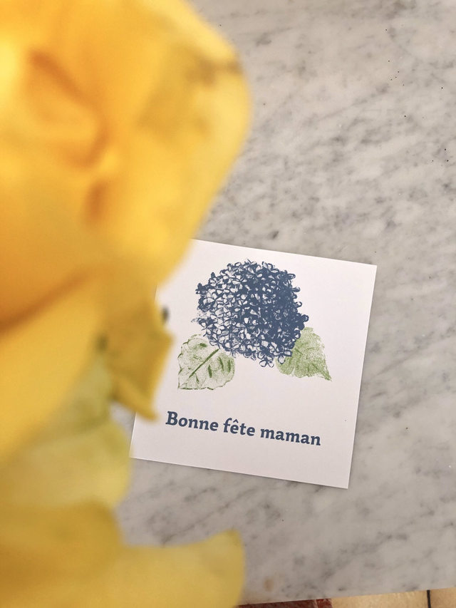 Carte postale, Bonne fête maman
