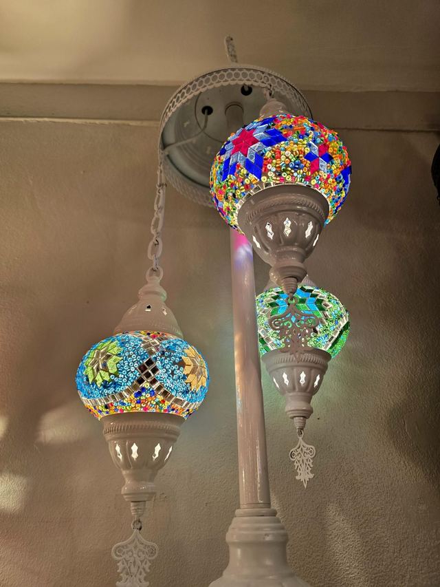 Mosaic Floor Lamp in 3 Shades