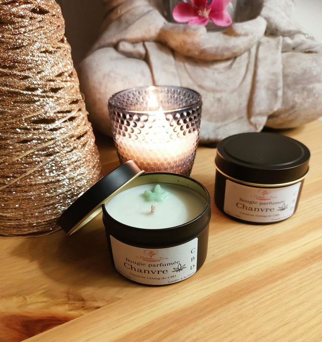 Bougie CBD &quot;Chanvre&quot;