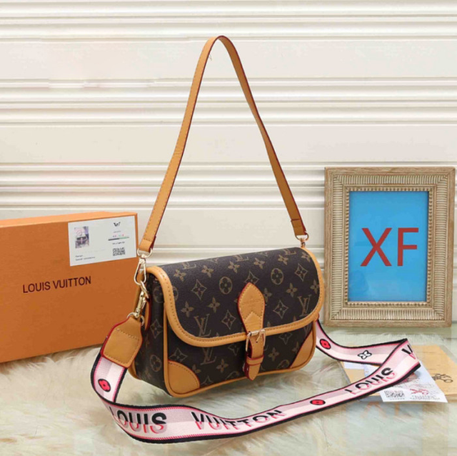 Sac LS VN à bandoulière Diane pour femme marron